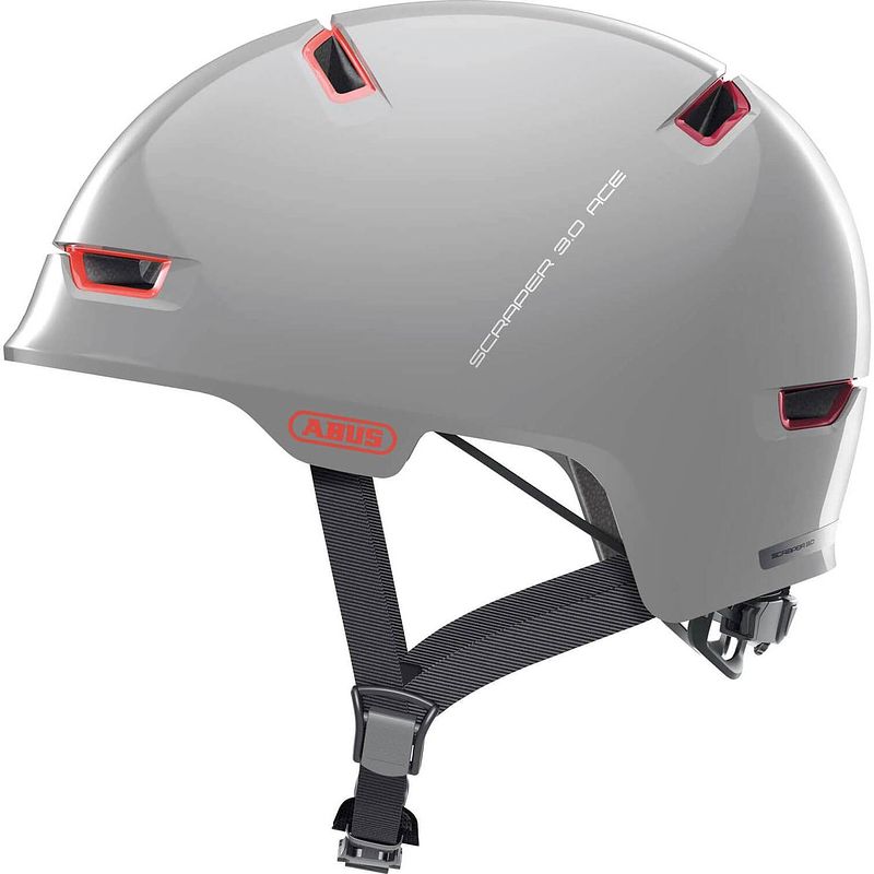 Foto van Abus helm scraper 3.0 ace alaska grey l 57-61cm