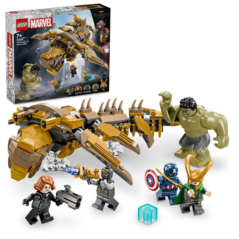 Foto van Lego marvel de avengers vs. de leviathan 76290