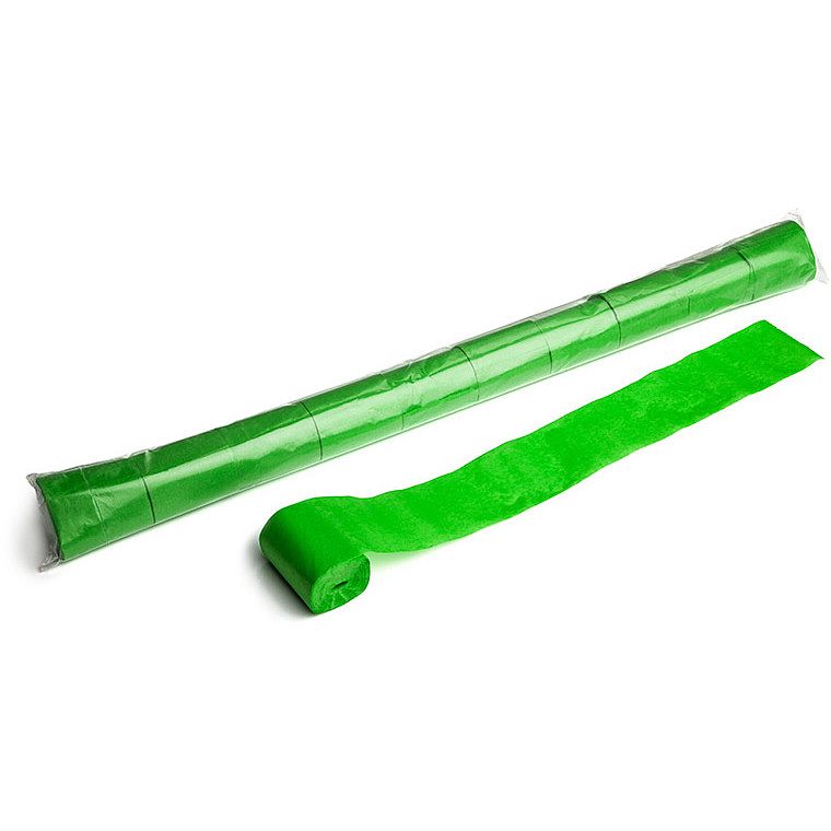 Foto van Magic fx str04lg papieren streamers 20mx5cm lichtgroen 10st