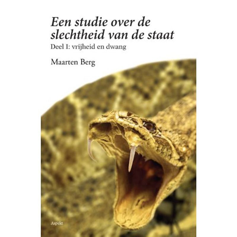 Foto van Een studie over de slechtheid van de staat / deel