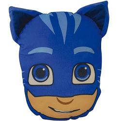 Foto van Pj masks 3d catboy - sierkussen - 30 x 24 x 8 cm - blauw