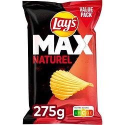 Foto van Lay'ss max ribbel chips naturel 275gr bij jumbo