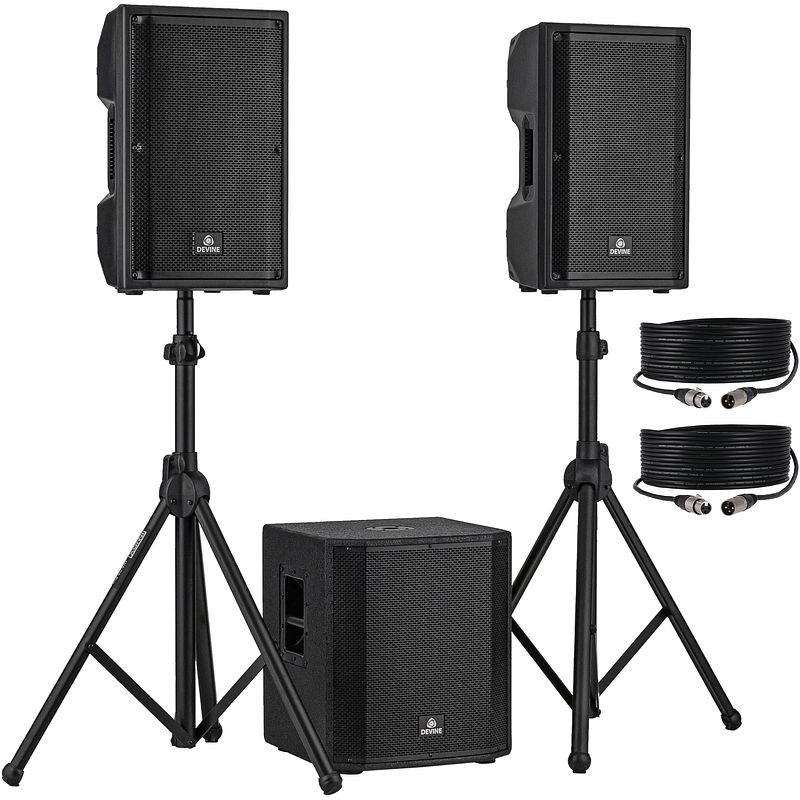 Foto van Devine artis b15a actieve 2.1 speakerset