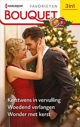 Foto van Kerstwens in vervulling / woedend verlangen / wonder met kerst - laura martin, penny jordan, sandra marton - ebook