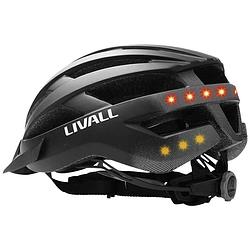 Foto van Livall mt1 neo mtb fietshelm zwart confectiemaat: l hoofdomvang: 58-62 cm