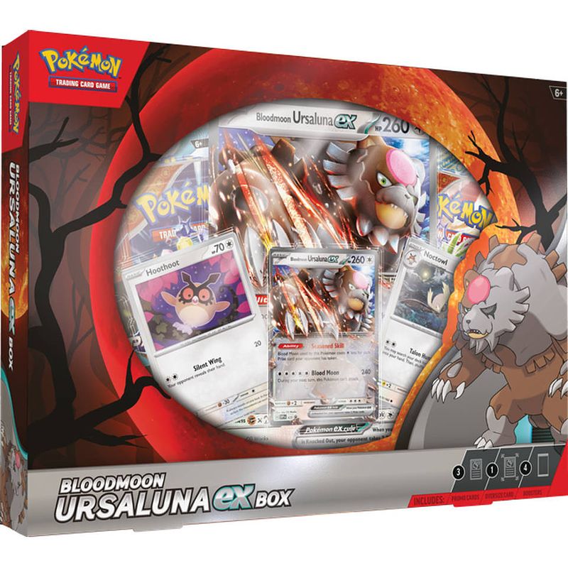 Foto van Pokémon tcg bloodmoon ursulana ex box