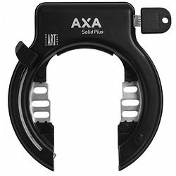 Foto van Ringslot axa solid plus met uitneembare sleutels - zwart (werkplaatsverpakking)