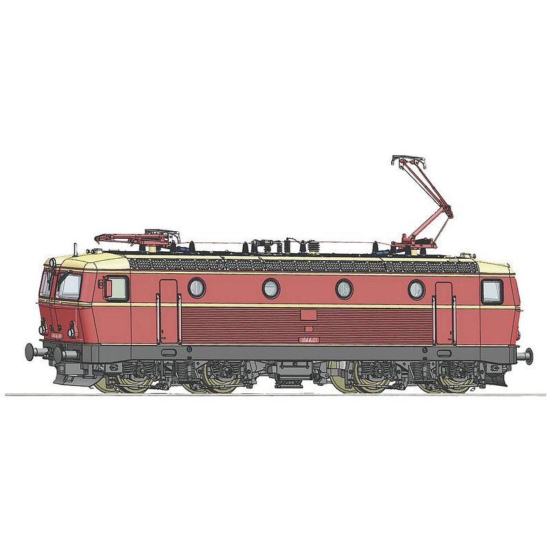 Foto van Roco 70434 h0 elektrische locomotief 1044.01 van de öbb