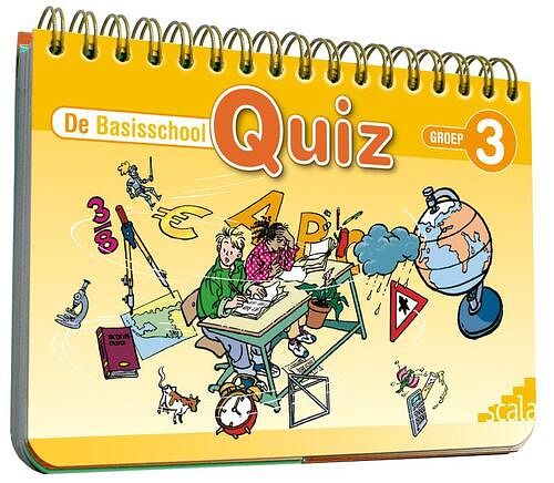 Foto van De basisschool quiz - paperback (9789077990704)