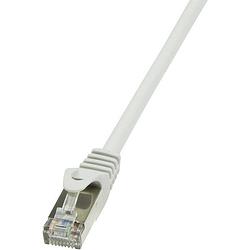 Foto van Logilink cp1112d rj45 netwerkkabel, patchkabel cat 5e sf/utp 20.00 m grijs 1 stuk(s)