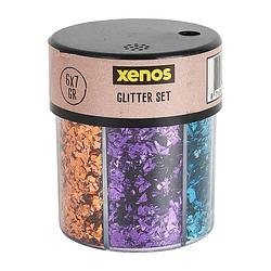 Foto van Glitters in caddy - set van 6 kleuren