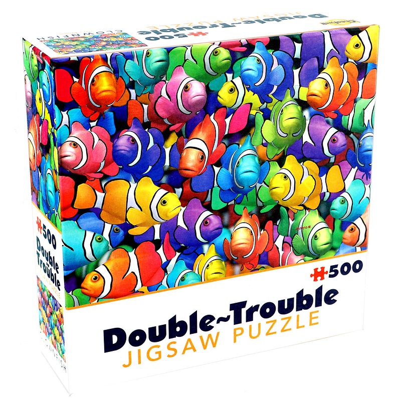 Foto van Cheatwell double-trouble puzzle - clownfish (500)