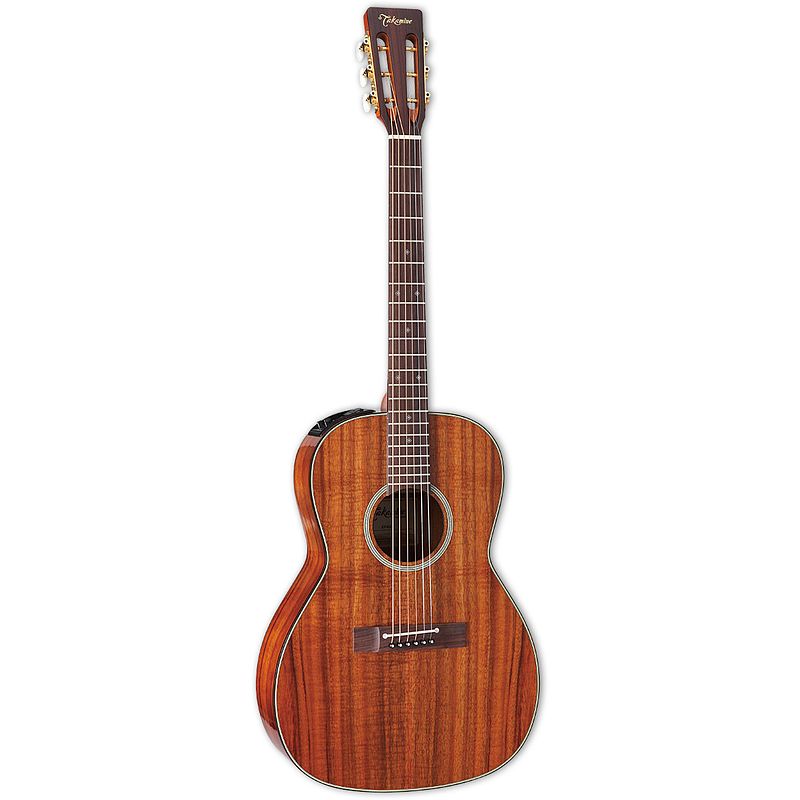 Foto van Takamine ef407 legacy series new yorker koa met koffer