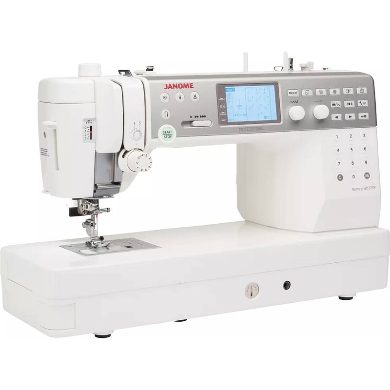 Foto van Janome mc6700p naaimachine