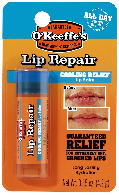 Foto van O'skeeffe's lip repair cooling relief lip balm