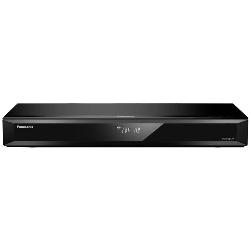 Foto van Panasonic dmr-ubs70egk uhd-blu-ray-recorder 4k ultra hd, 4k upscaling, 4k upscaling, hd dvb-s tuner, cd-speler, wifi, usb recording, high-resolution audio, met