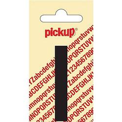 Foto van Pickup - plakletter nobel sticker zwarte letter i rotterdam