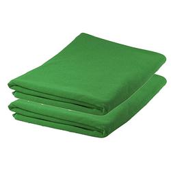 Foto van 2x stuks badhanddoeken / handdoeken extra absorberend 150 x 75 cm groen - badhanddoek