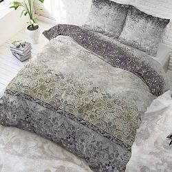 Foto van Sleeptime elegance estelle - paars dekbedovertrek lits-jumeaux (240 x 200/220 cm + 2 kussenslopen)
