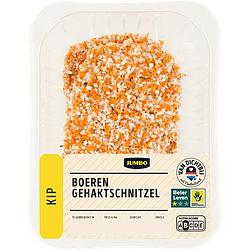 Foto van Jumbo boeren kipgehakt schnitzel ca. 200g