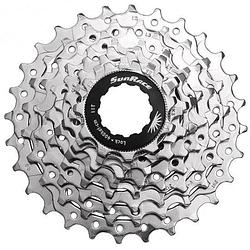 Foto van Shimano cassette 7 speed 7v 11-28t zilver in doosje