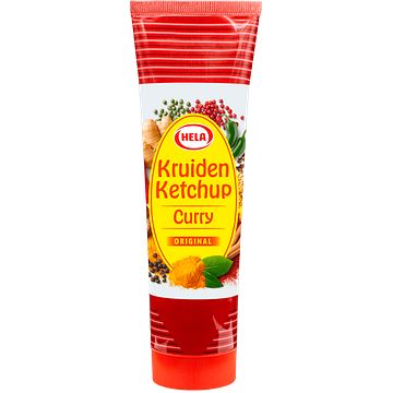 Foto van Hela kruiden ketchup curry original 150ml bij jumbo