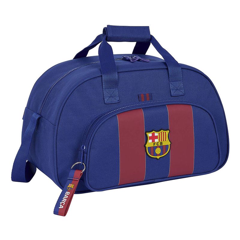 Foto van Sporttas f.c. barcelona rood marineblauw 40 x 24 x 23 cm