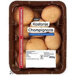 Foto van Jumbo kastanje champignons 400 g voordeelverpakking