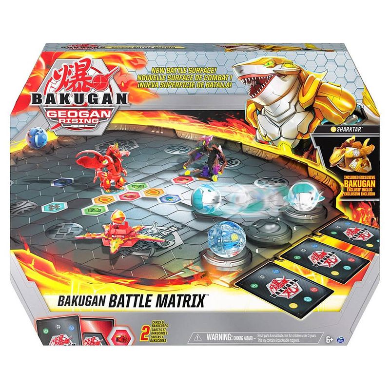 Foto van Bakugan speelbord battle matrix junior 43 x 35,5 cm 7-delig