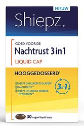 Foto van Shiepz nachtrust 3 in 1 hooggedoseerd capsules