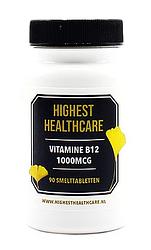 Foto van Highest healthcare vitamine b12 1000mcg smelttabletten