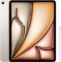 Foto van Apple ipad air (2024) 13 inch 256gb wifi + 5g witgoud + apple pencil pro