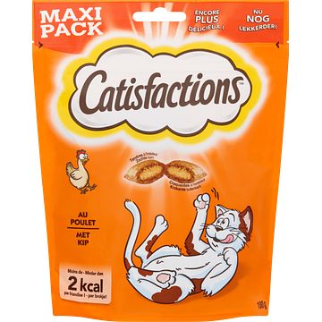 Foto van Catisfactions kattensnacks kip 180g bij jumbo