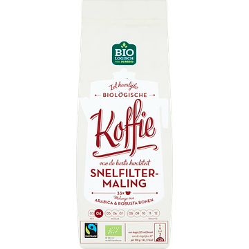 Foto van Jumbo snelfiltermaling biologisch 250g