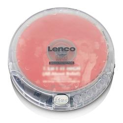 Foto van Portable cd-speler met anti-shock lenco cd-202tr transparant