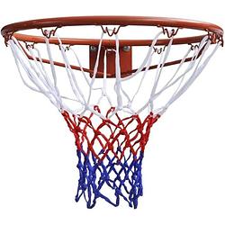 Foto van Basketbalring met net 45 cm oranje