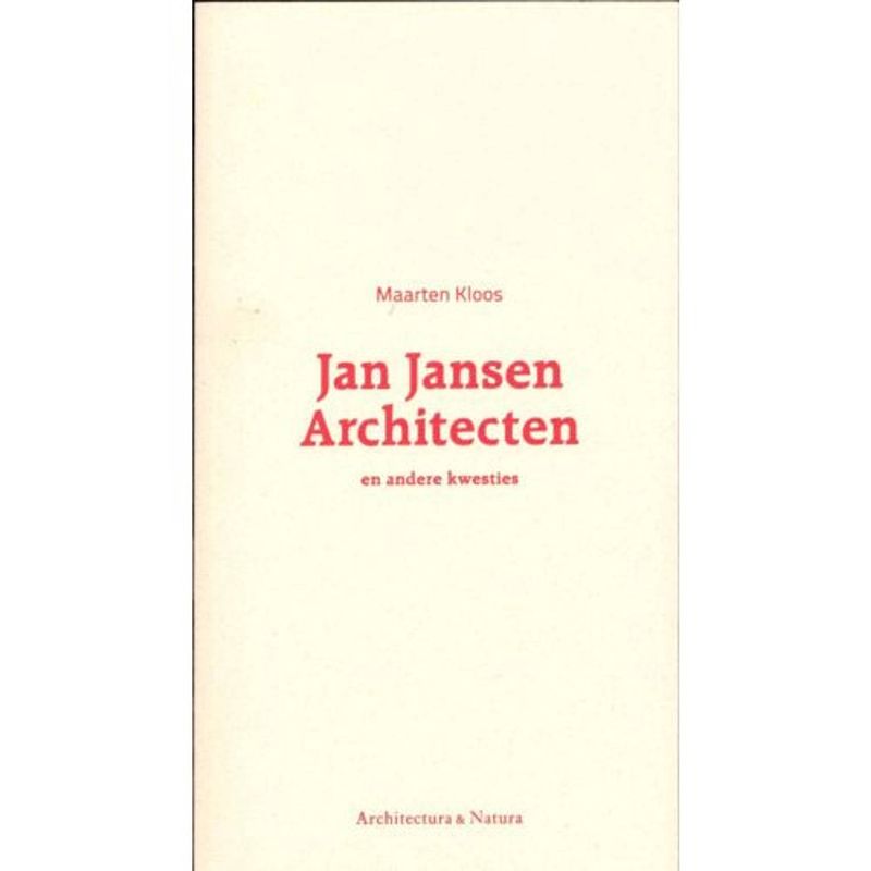 Foto van Jan jansen architecten