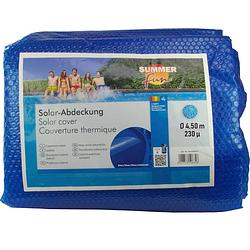 Foto van Summer fun zomerzwembadhoes solar rond 450 cm pe blauw