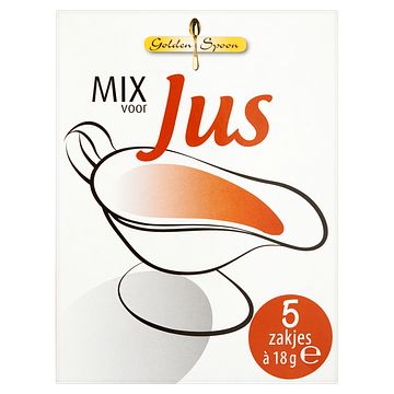 Foto van Golden spoon mix voor jus 5 x 18g bij jumbo