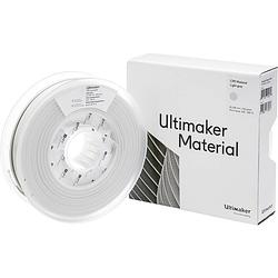 Foto van Ultimaker cpe - m0188 light gray 750 - 201273 ultimaker filament cpe 2.85 mm 750 g lichtgrijs 1 stuk(s)