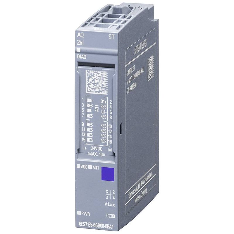 Foto van Siemens 6es7135-6gb00-0ba1 plc-uitgangsmodule