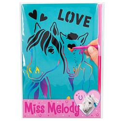 Foto van Miss melody krasplaatjes paarden 24,5 x 16,7 cm papier/karton