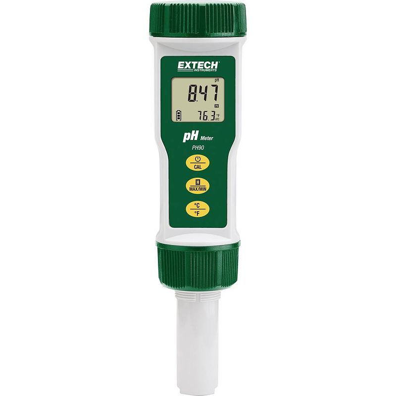 Foto van Extech ph90 ph-meter ph-waarde, temperatuur