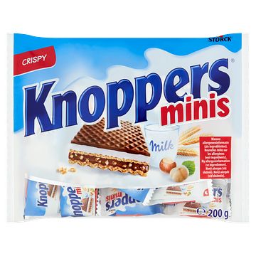 Foto van Knoppers wafel mini's 200g bij jumbo