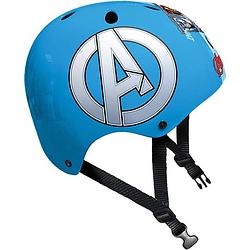 Foto van Marvel skatehelm avengers blauw maat 54/60 cm