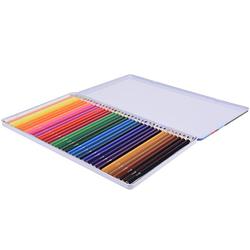 Foto van 36x kleurpotloden in diverse kleuren 18 x 0,7 cm - tekenpotloden