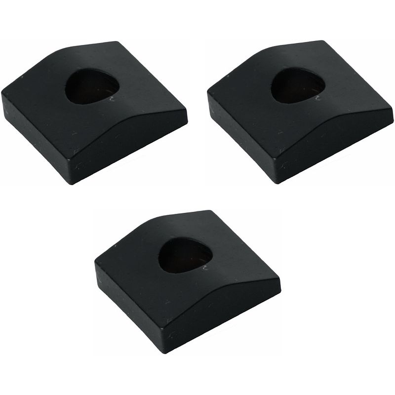 Foto van Floyd rose frncbbp original nut clamping blocks black (set van 3 stuks)