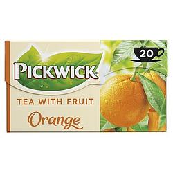 Foto van Pickwick sinaasappel fruit thee 20 stuks bij jumbo