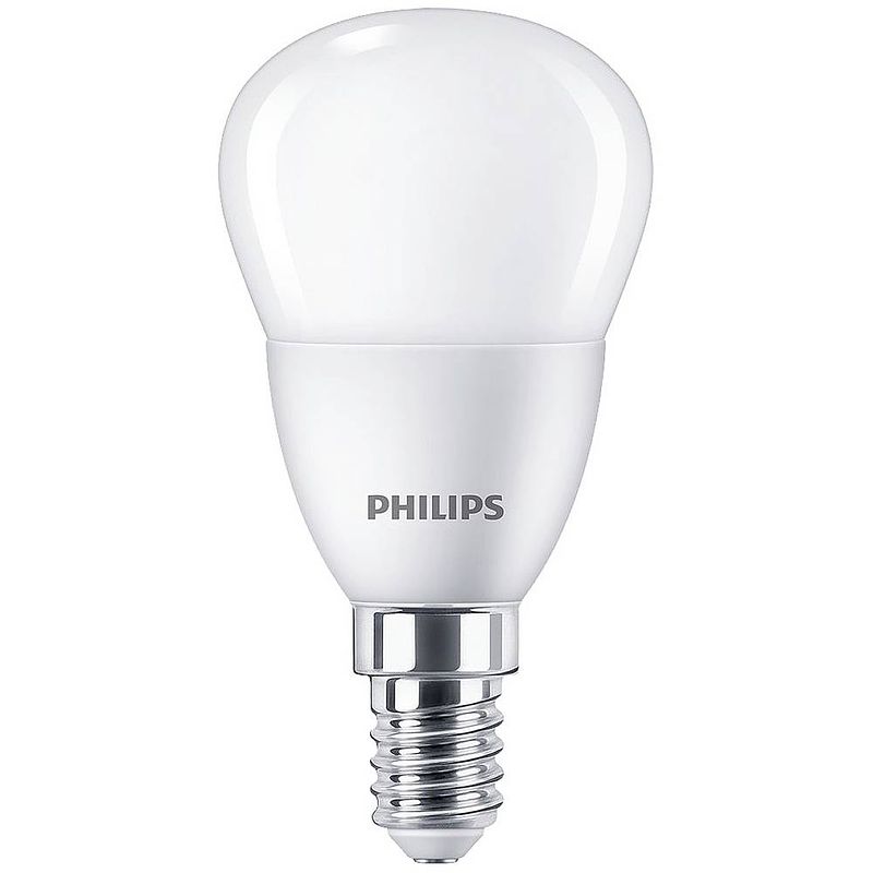 Foto van Philips lighting 31244900 led-lamp energielabel f (a - g) e14 kogel 2.8 w = 25 w warmwit (ø x l) 35 mm x 106 mm 1 stuk(s)