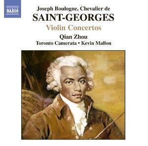 Foto van Saint-georges: violin concertos - cd (0747313232222)